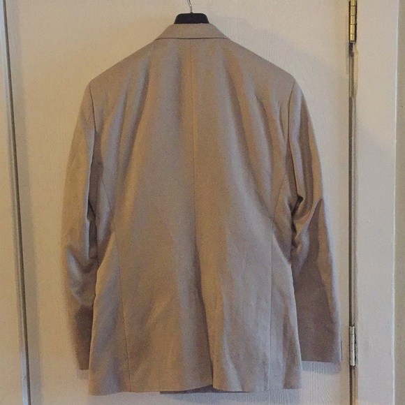 Khaki Taikored Fit Banana Republic Suit Set.